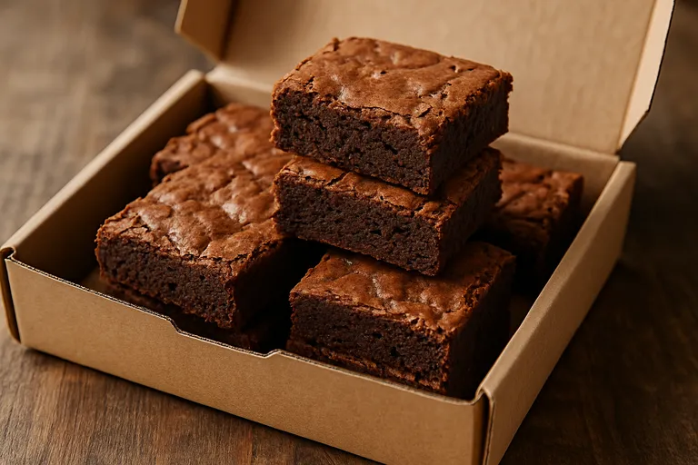 De lekkerste brownies per post